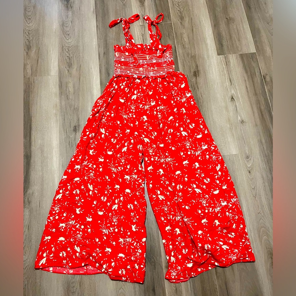 Free People wide leg jumpsuit